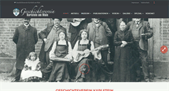 Desktop Screenshot of geschichtsverein-karlstein.de